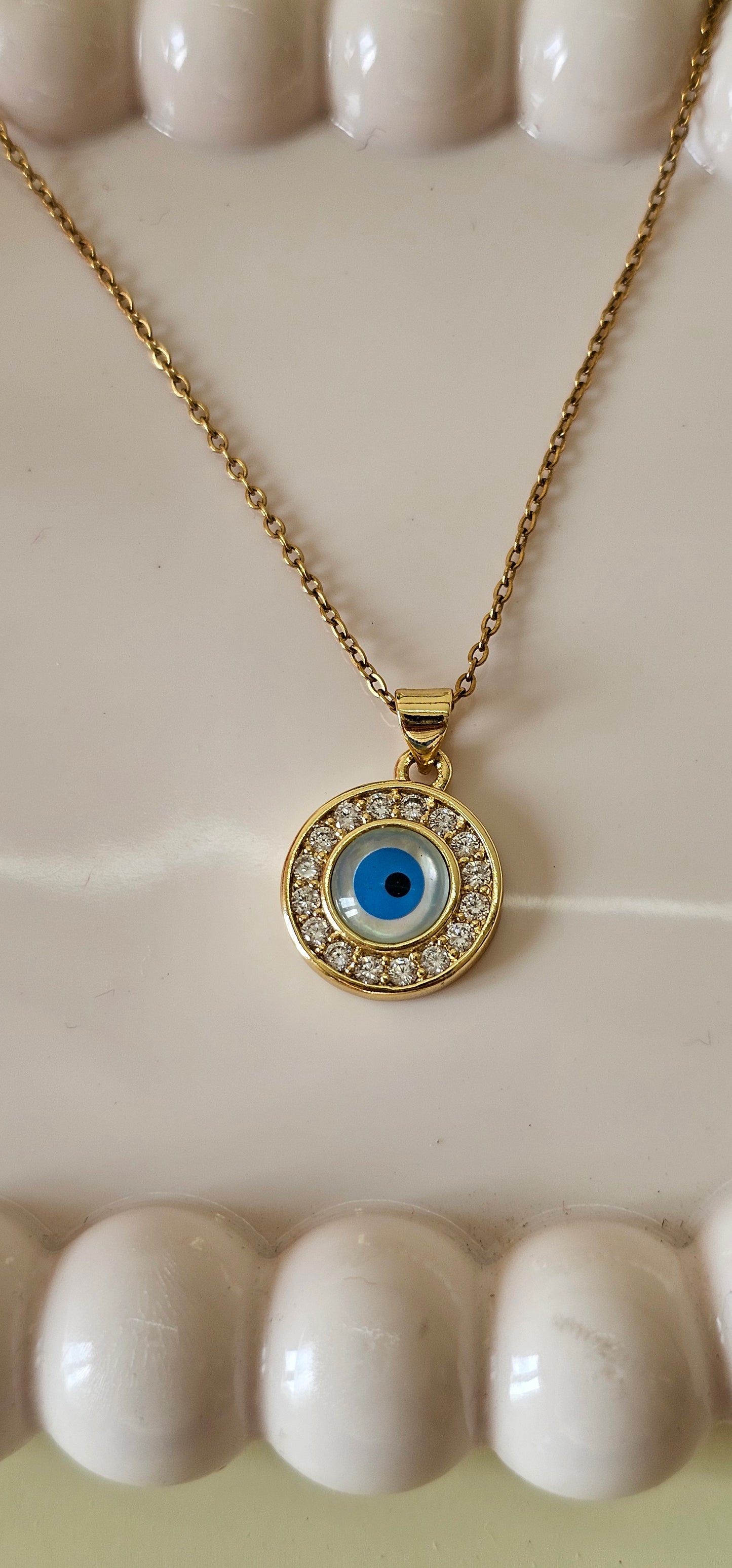 round shape evil eye
