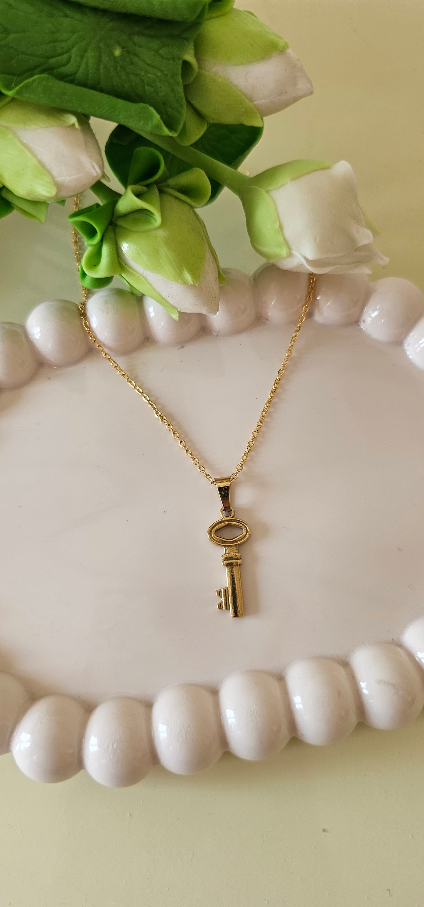 key pendent necklace